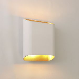 Lampada da parete up down bianca moderna, Bouke