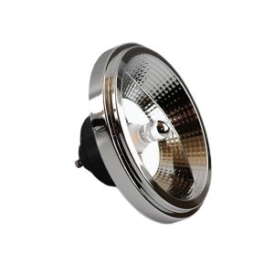 Lampadina LED GU10, AR111, 12 Watt, 2700K, Dimmerabile, retro nero