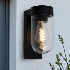 Lampada da esterno nera in alluminio, Bella, IP44