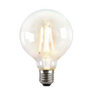 Olucia lampadina LED E27 George, G95, 4W, 2700K