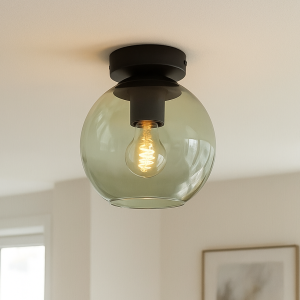 Lampada da soffitto verde design, Giada