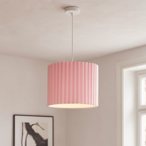 Lampada a sospensione rosa moderna, Sarita
