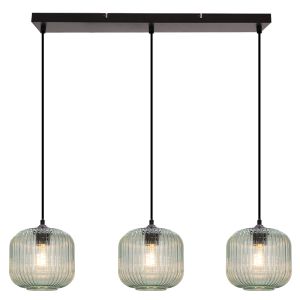 Lampada a sospensione verde design, Charlois