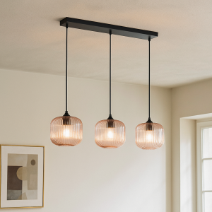 Lampada a sospensione rosa design, Charlois