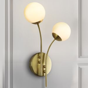 Applique da parete in ottone design, Stacy