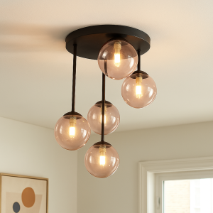 Lampada da soffitto rosa design, Stacy
