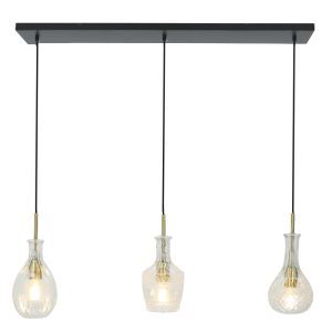 Lampada a sospensione trasparente design, Danny