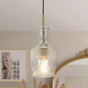 Lampada a sospensione trasparente design, Danny