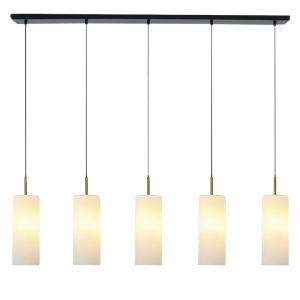 Lampada a sospensione bianca moderna, Gaya