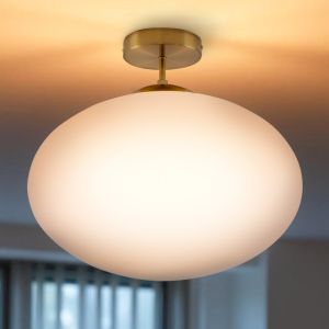 Lampada da soffitto bianca design, Kimi