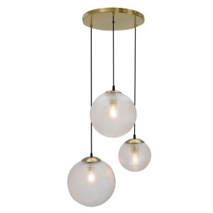 Lampada a sospensione trasparente design, Dolf
