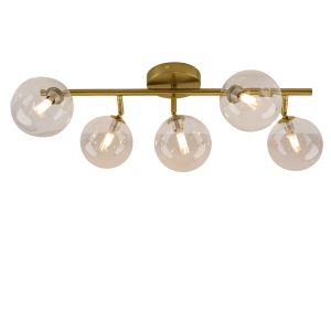 Lampada da soffitto trasparente design, Remo
