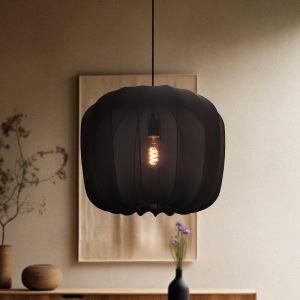 Lampada a sospensione nera moderna, Deborah