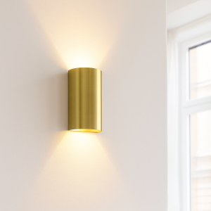 Applique da parete in ottone moderna, Perry