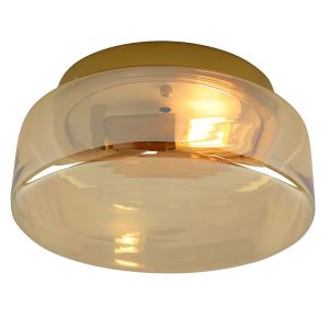 Plafoniera ambrata design, Byron