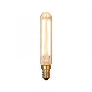 Lampada tubolare E14 dimmerabile, alta 11,5 cm, 2,5 w bianco extra atmosferico