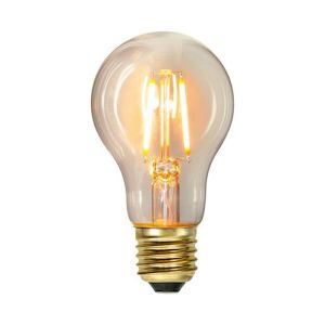 Lampadina LED E27 Sebas, IP44 (resistente all'acqua), 1,6 Watt, 2100K (Bianco extra atmosferico)