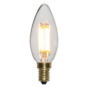 Lampada a candela E14 dimmerabile a 3 gradini, 4w bianco extra atmosferico