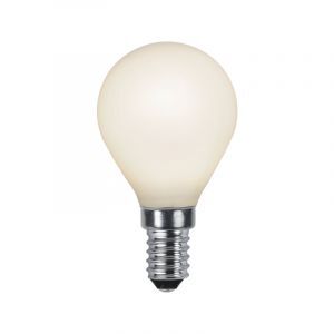 Lampada a sfera E14 dimmerabile a 3 gradini, 4w bianco caldo (2700k)