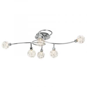 Faretto da soffitto cromato design, Nessa