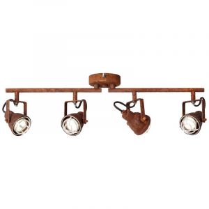 Faretto da soffitto color ruggine industriale, Abyga