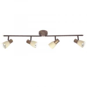 Faretto da soffitto in rame metallo, Alaya