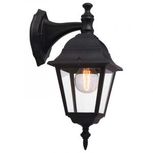 Lampada da esterno nera classica, Adelyn, IP23