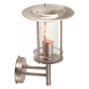 Lampada da esterno cromata metallo, Shamayra, IP44