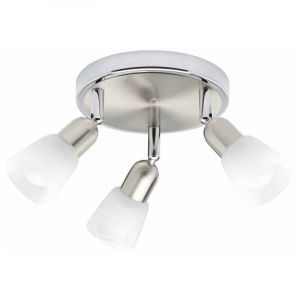 Faretto da soffitto cromato metallo, Ingo