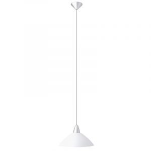 Lampada a sospensione bianca in plastica, Feline