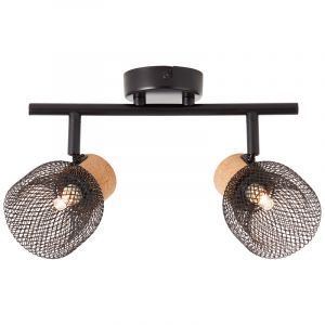 Faretto da soffitto in tappi di sughero nero, Kayo