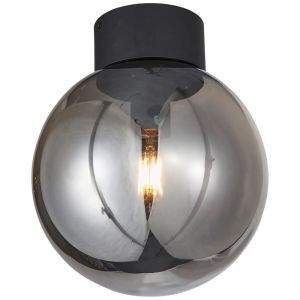 Lampada da soffitto nera design, Hannelore
