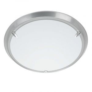 Lampada da soffitto grigia in vetro, Elene