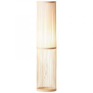 Lampada da terra legno, Kayra, con interruttore