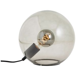 Lampada da tavolo nera design, Widad, con interruttore