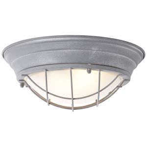Lampada da soffitto grigia industriale, Aoife