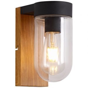 Lampada da esterno nera moderna, Danja, IP44