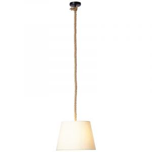 Lampada a sospensione bianca rustica, Boyke