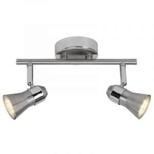 Faretto da soffitto cromato metallo, Roel, 7W, 3000K LED