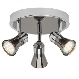 Faretto da soffitto cromato metallo, Levijn