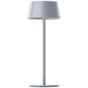 Applique da esterno solare grigia moderna, Soumaya, 4W, 3000K LED, IP44, dimmer in 3 fasi