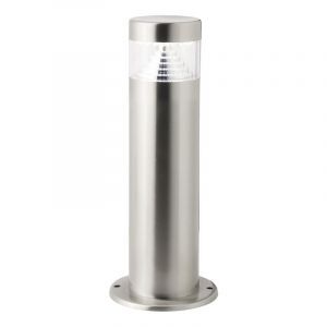 Lampada da esterno cromata in plastica, Samuel, 1W, 6500K LED, IP44
