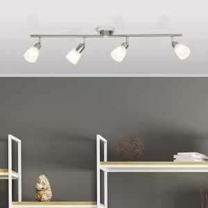 Faretto da soffitto cromato metallo, Lats