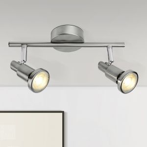 Faretto da soffitto cromato metallo, Robel, 7W, 3000K LED