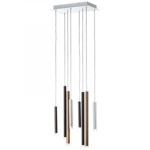 Lampada a sospensione marrone moderna, Olivia, 4W, 3000K LED