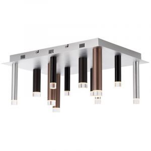 Lampada da soffitto marrone moderna, Olivia, 4W, 3000K LED