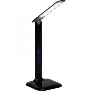 Lampada da scrivania nera moderna, Naila, 5W, bianco regolabile tra caldo e freddo LED, controllo touch