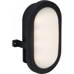Lampada da esterno antracite in plastica, Jeja, 6W, 4000K LED, IP65