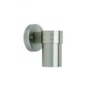 Lampada da esterno cromata moderna, Jaycie, 3W, 3000K LED, IP44