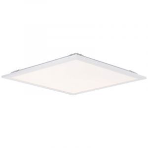 Lampada da soffitto bianca design, Lisa, 24W, colore regolabile LED